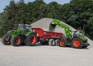 DLG PowerMix Test: Fendt 620 Vario delivers top results in the field and on the road