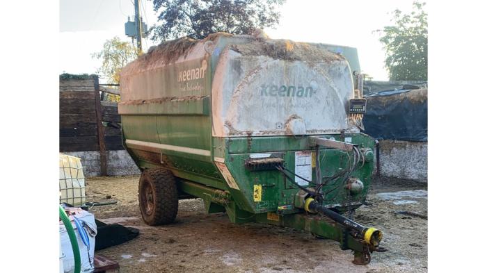 Used Keenan Mech Fiber 340 feeder