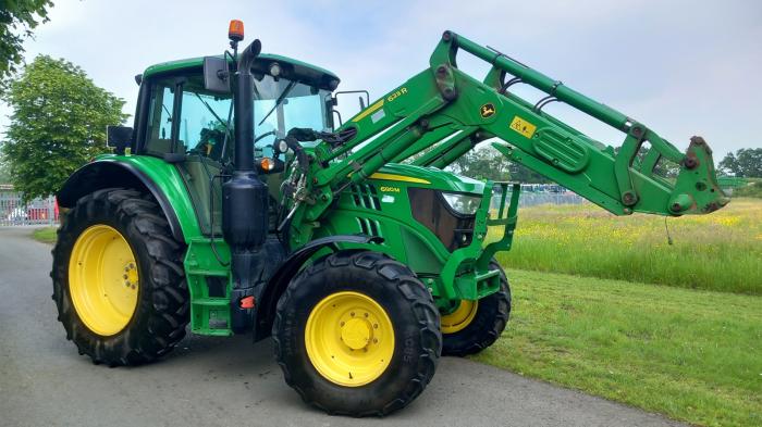 Used John Deere 6120M tractor