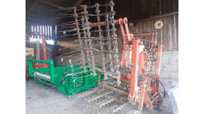 Used Browns grass harrow