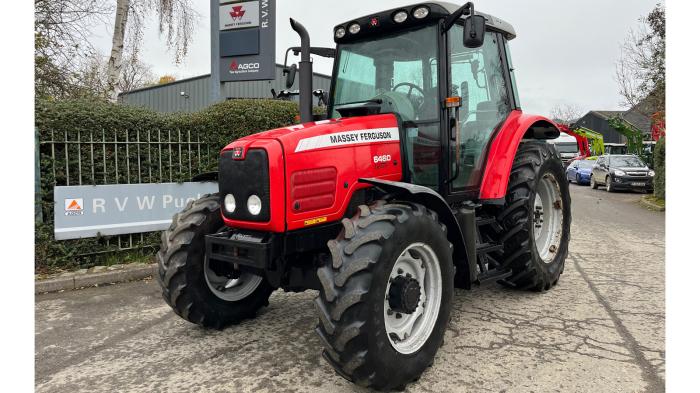 Used Massey Ferguson 6460 tractor