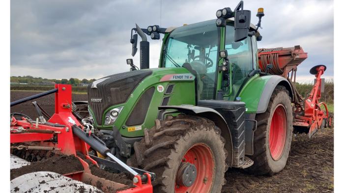 Used Fendt 718 Power Plus tractor